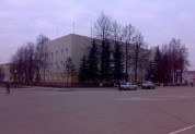 Администрация Семёновского района и Центральная гостиница, г. Семенова