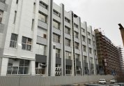 Устройство вентилируемого фасада здания производственного корпуса АО «Нижфарм» в осях 1-34/А и ряды А-Г/34 (I очередь)