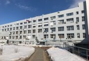 Производственный корпус АО «Нижфарм» в осях 34-1/Г и фасад переходной галереи (II очередь)